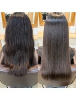 トムヘアーデザイン 楠葉店(TOM HAIR DESIGN)&nbsp;艶髪/艶髪ストレート/髪質改善ストレート/縮毛矯正