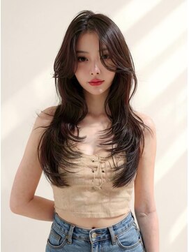 ブロウ ネックス ザ サロン 表参道(VLOW nex the salon) vlow表参道  タンバルモリ くびれヘア 髪質改善 韓国 長屋