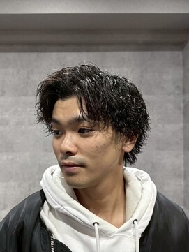 ツイストスパイラルパーマ/メンズカット/メンズ / バーバー/