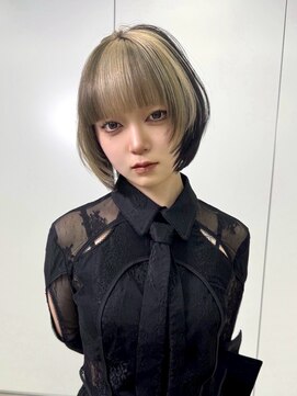 ヌル 神宮前店(Null) セクションカラー/デザインカラー/ケアブリーチカラー/姫ウルフ