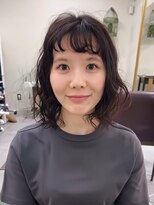 サンチャサロン(sancha salon) くるっとショートバングパーマ