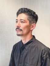 【point１】!!スピーディーかつ正確なカットで作る清潔感×男らしいメンズスタイルが人気<京橋>