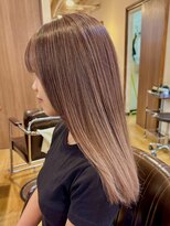 ブリッツ レボ(BLITZ-REVO)&nbsp;着物ヘア/ダークアッシュ/ミディアムレイヤーカット/柏駅