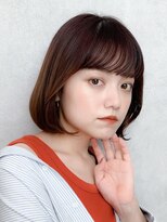 ロンド ロワール 門前仲町(Lond Loire)&nbsp;髪質改善ボブ縮毛矯正ミディアムレイヤー似合わせカット門前仲町