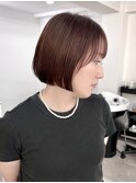 【ミニボブ】ナチュラルボブ/ストレートボブ/ショートボブ