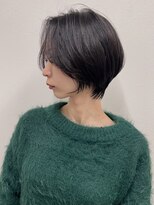 フレーム ヘア ルーム 天王寺駅前店(FRAME hair room) 前髪なしハンサムショート