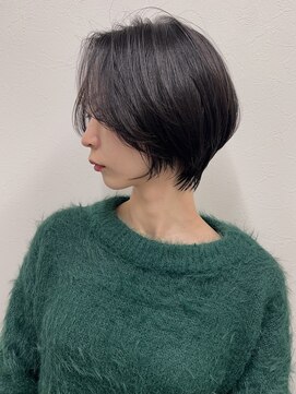 フレーム ヘア ルーム 天王寺駅前店(FRAME hair room) 前髪なしハンサムショート
