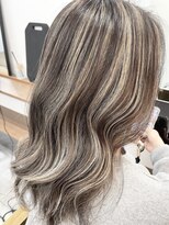 ランプ(Lamp) 白髪ぼかしにも/バレイヤージュカラー/ハイライト/中野/白髪染め