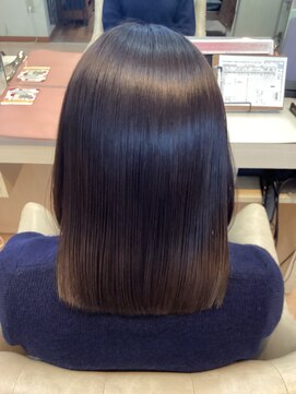 ウェーヴ アズシュガー 浜松佐藤店(wave as sugar) 艶カラー×髪質改善