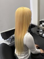 ヘアーデザイン ジェルム(Hair Design germe)&nbsp;抜きっぱなしブロンド  MAYUKO
