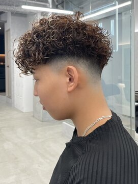 エルマーク 和歌山(L-MARK) マッシュヘア/波巻きパーマ/men's/スパイラルパーマ