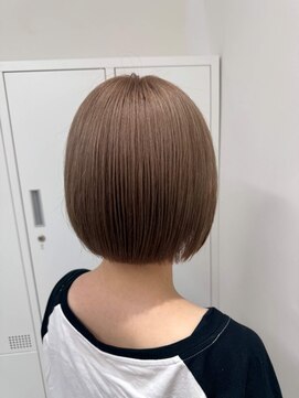 ワンズクロエ 原宿店(ONE's Chloe) イメチェンピンクベージュアンブレラカラー前髪