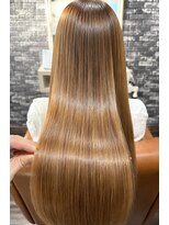 リリー シンジュク(Lilly)&nbsp;【Lilly新宿】顔周りカット#触角#ミルクティーベージュ#韓国巻き