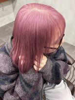 ニコトウキョウ 新宿(nico TOKYO) ラベンダーピンクダブルカラーピンクハイトーン韓国レイヤー
