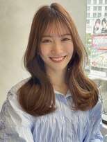 トゥルーズ 梅田茶屋町店(TLUUS)&nbsp;【TLUUSミルクティーブロンドワンホンレイヤーダークブルー】