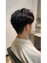 アルフレッド 瑞穂店(alfRed)&nbsp;ラフに決まる大人の抜け感シャドウパーマ/メンズ/男性/瑞穂区
