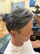 サロン ド ユー(サロン ド YOU) 大人の白髪メッシュ × シルバーグレージュ