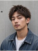 men's/メンズ/縮毛矯正/ニュアンスパーマ/スペインカール/韓国