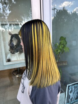 ディプティック ヘアー チェンジ ミュージアム(diptych Hair Change Museum) アンブレラカラー/イエローカラー/ケアブリーチ/滋賀/南草津