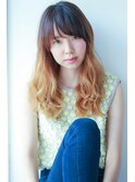 【Velis】ハイグラデーションセミロング♪