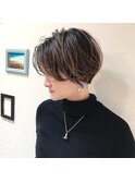 Coast.ハイライト×ローライト×ショートボブ×かっこいい