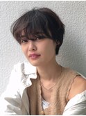 大人に人気のショートヘア