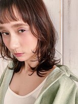 ノラジャーニー(NORA Journey)&nbsp;【NORA Journey】ピンクカラーでフェミニンなオン眉ウルフ