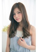 ミントベージュ×大人可愛いフェアリーパーマ