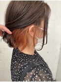 オレンジインナーカラー【Rr SALON】