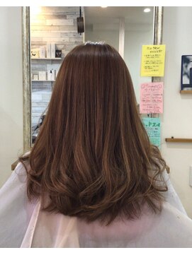 ヘアーミッションツムジ(hair mission Tsumuji) ナチュラル春カラー