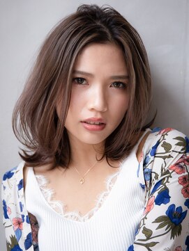 ウィズ 富里店(Wiz) ハイライト切りっぱなしボブ