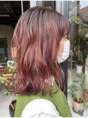 レッドカラー オレンジカラー 赤オレンジ 担当山中