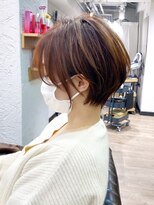 30代40代50代・大人ショートボブ・白髪ぼかし・小顔カットBISA