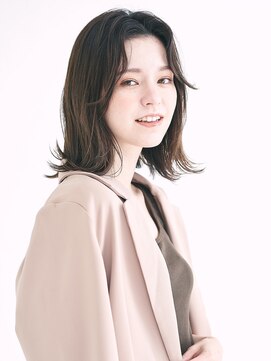 ルクスドレ 新宿(Luxe doree') 外ハネボブ/グラデーションカラー/ペールベージュ[新宿]