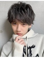 クーエフー(coo et fuu)&nbsp;マッシュウルフに外ハネミックスパーマ10代20代30代/