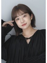 ガーデン オオタカノモリ(garden otakanomori)&nbsp;黒髪/アッシュブラック/似合わせカット/髪質改善/くびれヘア