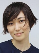 ヘアー 4038(HAIR.4038) ウェット感のあるクールな外ハネスタイル