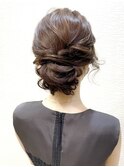 キレイめルーズヘアセット