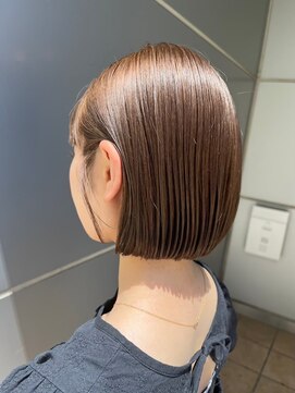 ジーナ 本八幡(Zina) 大人かわいい20代30代40代小顔ショコラベージュ　Zina本八幡