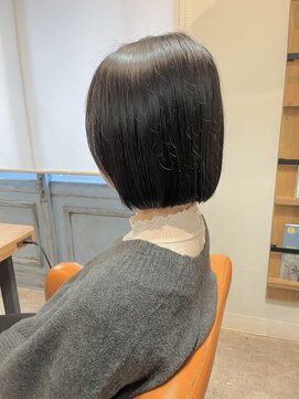 ヘアデザインハレ(hair design HARE) 切りっぱなしボブ