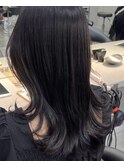 韓国レイヤー/韓国風/ボブ/髪質改善/黒髪/ブリーチなし〔池袋〕
