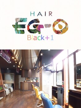 ヘアーエゴブラック(Hair EG-O Black+1)の写真/【本千葉駅徒歩３分】少人数で落ち着いた雰囲気。最新のおしゃれな洋楽が流れる店内で理想のヘアをご提供♪