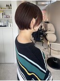 艶々ショートヘア