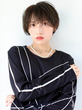 ヘアサロン ガリカ 表参道(hair salon Gallica) 【佐藤翼】透明感ココアブラウンカラーにくせ毛風マッシュパーマ