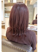 ウツギ(UTSUGI)&nbsp;大人ミディアム×ピンクブラウン