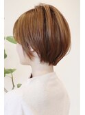 【 Ｉ. 】30代からの襟足すっきり前下がりショートボブ　川口