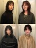 [伽羅限定]カット＋パーマ＋保湿トリートメント20350→15000