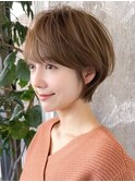ショートヘア/くびれショート/イメチェン/30代40代50代/表参道