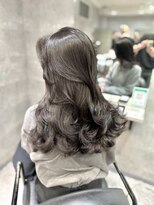 アクション 心斎橋店(ACTION)&nbsp;レイヤーカット　韓国ヘア　顔まわりカット　アッシュカラー