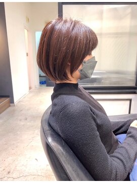 ミツボシ 本八幡(MITSUBOSHI) イメチェンヘアスタイル/ブルーブラック/ワイドバング[本八幡]